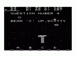 Space Math screenshot 2 for Vic-20